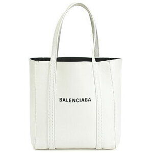 Balenciaga XXS Leather Bag Everyday Tote Logo Handbag Shoulder White